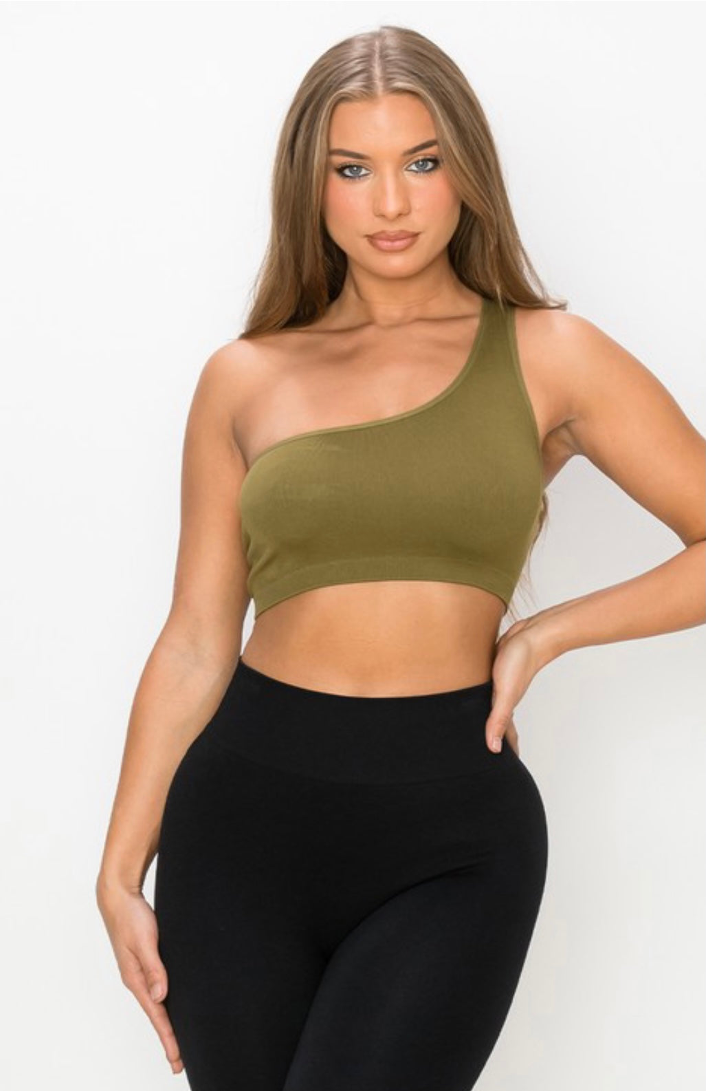 Martini Olive Crop Top