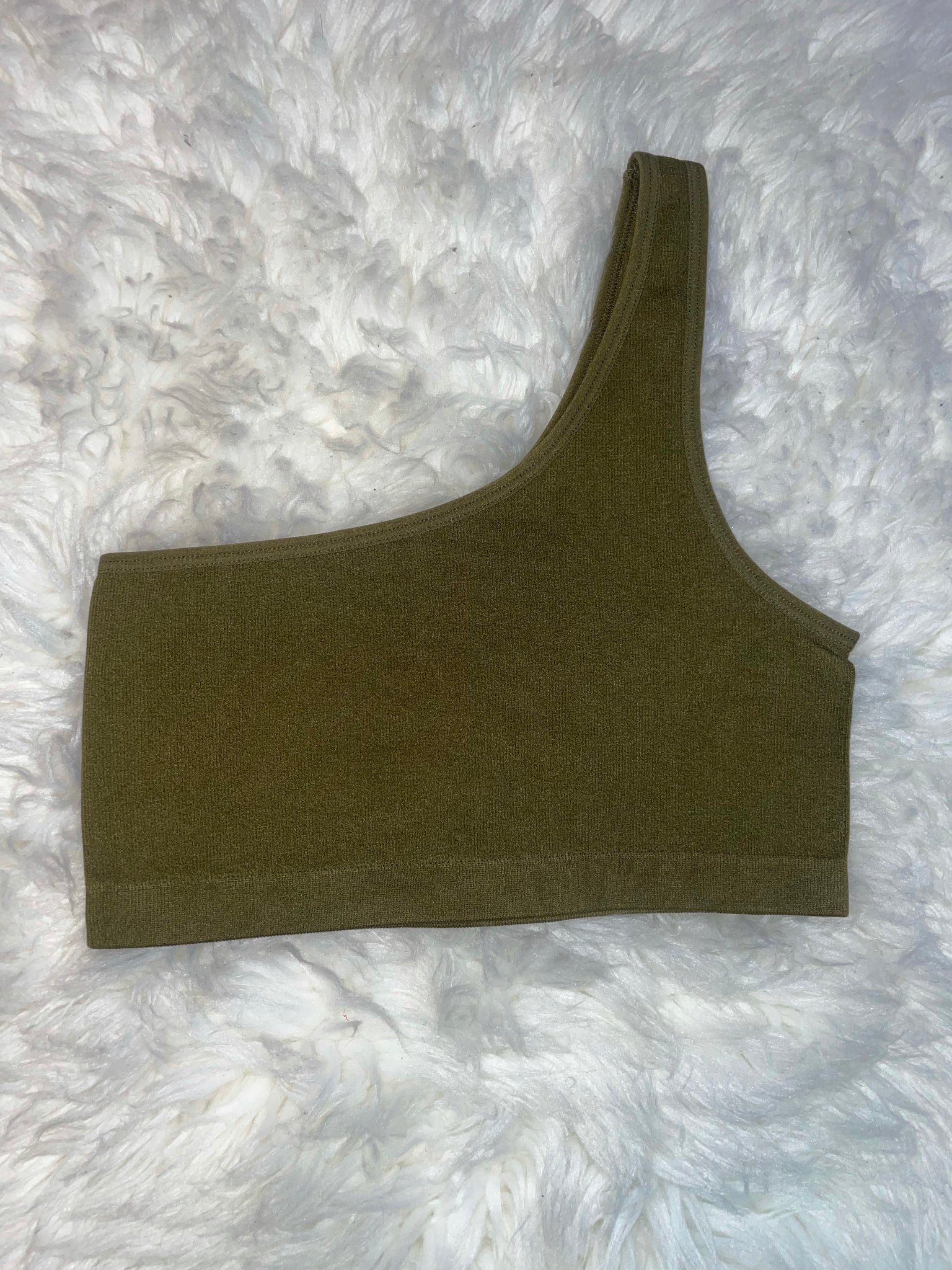 Martini Olive Crop Top